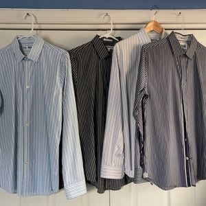 Express extra slim fit - 4 shirt bundle
